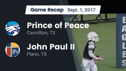 Recap: Prince of Peace  vs. John Paul II  2017