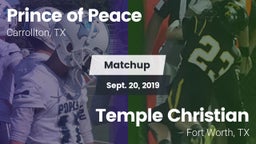Matchup: Prince of Peace vs. Temple Christian  2019