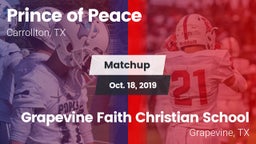 Matchup: Prince of Peace vs. Grapevine Faith Christian School 2019