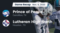 Recap: Prince of Peace  vs. Lutheran High North  2020