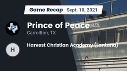 Recap: Prince of Peace  vs. Harvest Christian Academy (Lantana) 2021