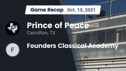 Recap: Prince of Peace  vs. Founders Classical Academy 2021