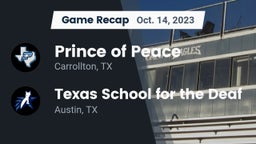 Recap: Prince of Peace  vs. Texas School for the Deaf 2023