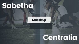 Matchup: Sabetha  vs. Centralia  2016