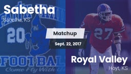 Matchup: Sabetha  vs. Royal Valley  2017