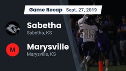 Recap: Sabetha  vs. Marysville  2019