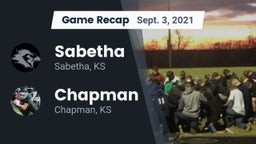 Recap: Sabetha  vs. Chapman  2021