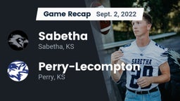 Recap: Sabetha  vs. Perry-Lecompton  2022