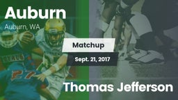 Matchup: Auburn  vs. Thomas Jefferson 2017
