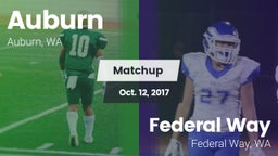 Matchup: Auburn  vs. Federal Way  2017