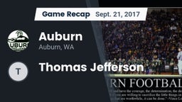 Recap: Auburn  vs. Thomas Jefferson 2017