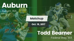 Matchup: Auburn  vs. Todd Beamer  2017