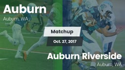 Matchup: Auburn  vs. Auburn Riverside  2017