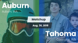 Matchup: Auburn  vs. Tahoma  2018