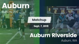 Matchup: Auburn  vs. Auburn Riverside  2018