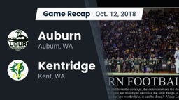 Recap: Auburn  vs. Kentridge  2018