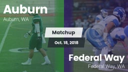 Matchup: Auburn  vs. Federal Way  2018