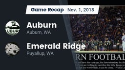 Recap: Auburn  vs. Emerald Ridge  2018
