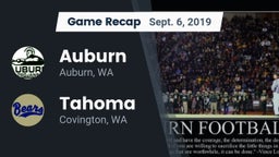 Recap: Auburn  vs. Tahoma  2019