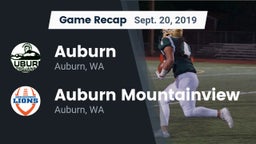 Recap: Auburn  vs. Auburn Mountainview  2019