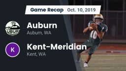 Recap: Auburn  vs. Kent-Meridian   2019