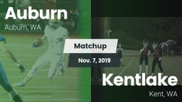 Matchup: Auburn  vs. Kentlake  2019