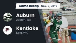 Recap: Auburn  vs. Kentlake  2019