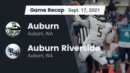 Recap: Auburn  vs. 	Auburn Riverside  2021