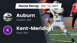 Recap: Auburn  vs. Kent-Meridian   2021