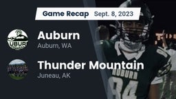 Recap: Auburn  vs. Thunder Mountain  2023