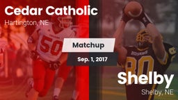 Matchup: Cedar Catholic High vs. Shelby  2017