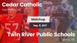 Matchup: Cedar Catholic High vs. Twin River Public Schools 2017