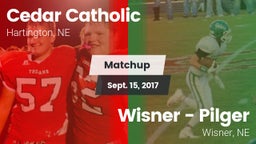 Matchup: Cedar Catholic High vs. Wisner - Pilger  2017