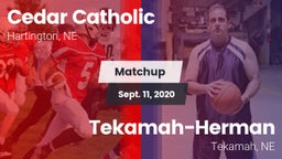 Matchup: Cedar Catholic High vs. Tekamah-Herman  2020