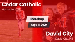 Matchup: Cedar Catholic High vs. David City  2020