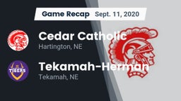 Recap: Cedar Catholic  vs. Tekamah-Herman  2020