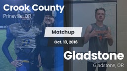 Matchup: Crook County High vs. Gladstone  2016