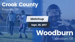 Matchup: Crook County High vs. Woodburn  2017