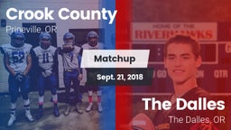Matchup: Crook County High vs. The Dalles  2018