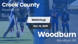 Matchup: Crook County High vs. Woodburn  2018