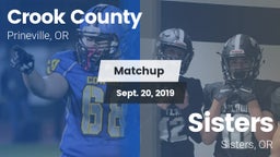 Matchup: Crook County High vs. Sisters  2019