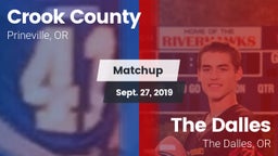 Matchup: Crook County High vs. The Dalles  2019