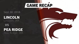 Recap: Lincoln  vs. Pea Ridge  2016