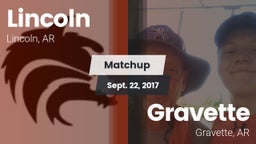 Matchup: Lincoln  vs. Gravette  2017