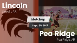 Matchup: Lincoln  vs. Pea Ridge  2017