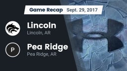 Recap: Lincoln  vs. Pea Ridge  2017