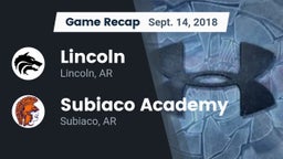 Recap: Lincoln  vs. Subiaco Academy 2018