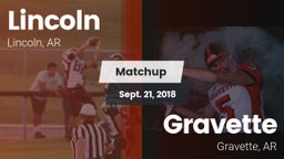 Matchup: Lincoln  vs. Gravette  2018