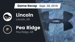 Recap: Lincoln  vs. Pea Ridge  2018