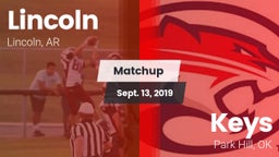 Matchup: Lincoln  vs. Keys  2019